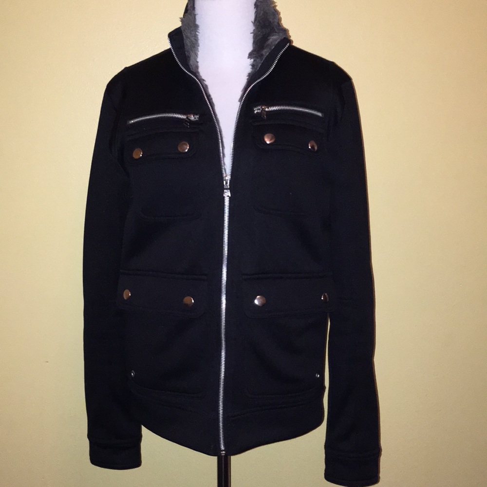 Size small  INC black jacket,